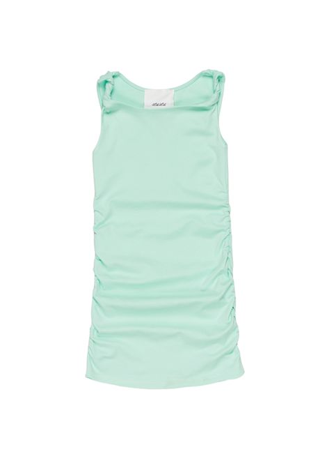 Abito con arricciatura Lù-Lù BY MISS GRANT | LL4155MENTA